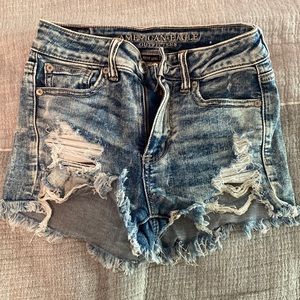 Size 2 next level stretch denim shorts American Eagle
